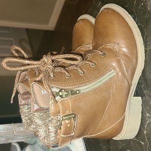 Toddler girl's Wonder Nation ankle boots sz: 11